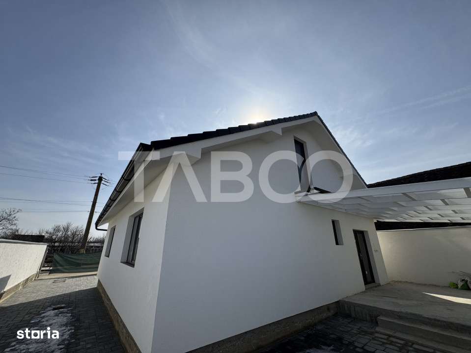 Casa individuala pe un singur nivel cu 3 camere teren 300 mp Cristian - Imagine principală: 4/11