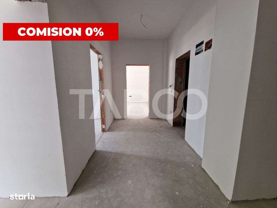Apartament 2 camere 64 mpu decomandat 2 balcoane 12 mp Rahovei Sibiu - Imagine principală: 2/16