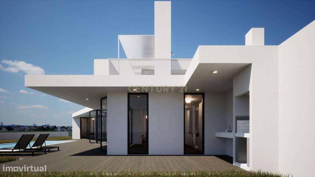 Luxuosa Moradia Independente Nova com piscina perto do Meco -  Sesimbr-8