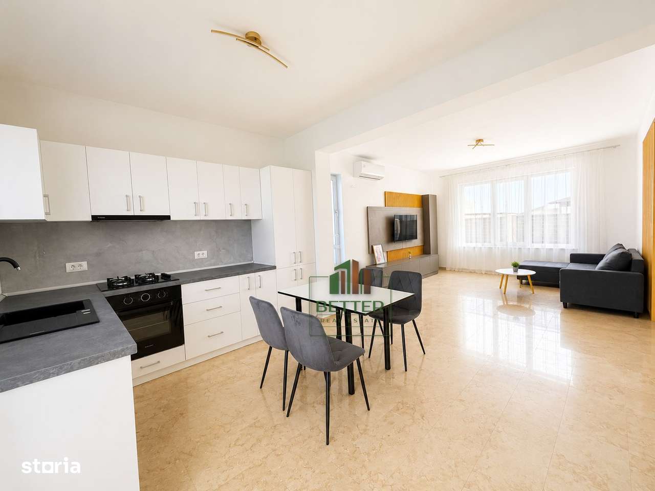 Duplex de vanzare 4 camere - 2 bai | P+1E |-4