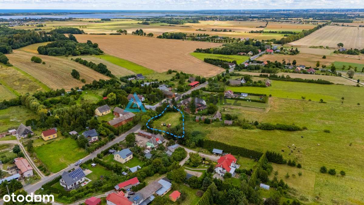 Działka pod agroturystykę – Naćmierz, 2200 m², tyl - Pełny obrazek: 4/5