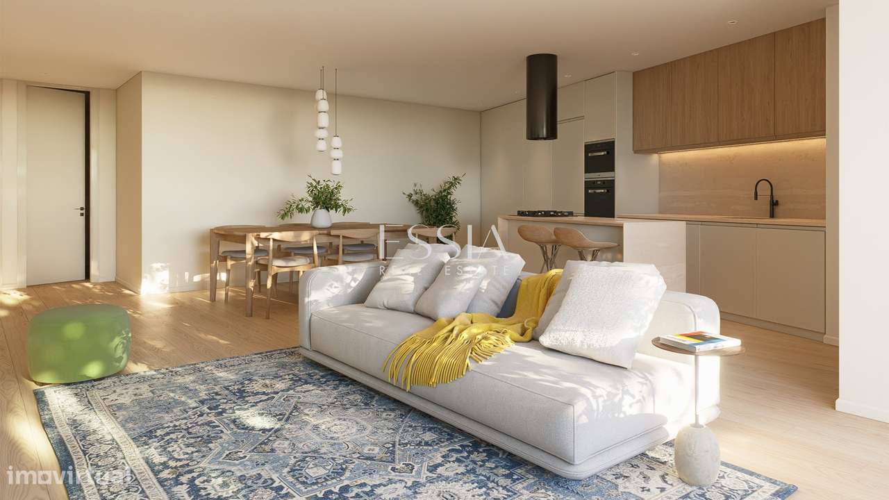Apartamento T2 com Varanda no Crasto Living em Valadares-1
