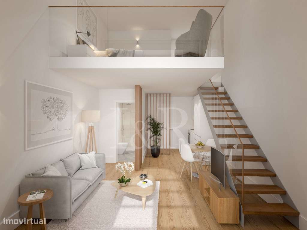 Apartamento T1+2, com rentabilidade garantida, em Vila Nova de Gaia - Grande imagem: 2/29