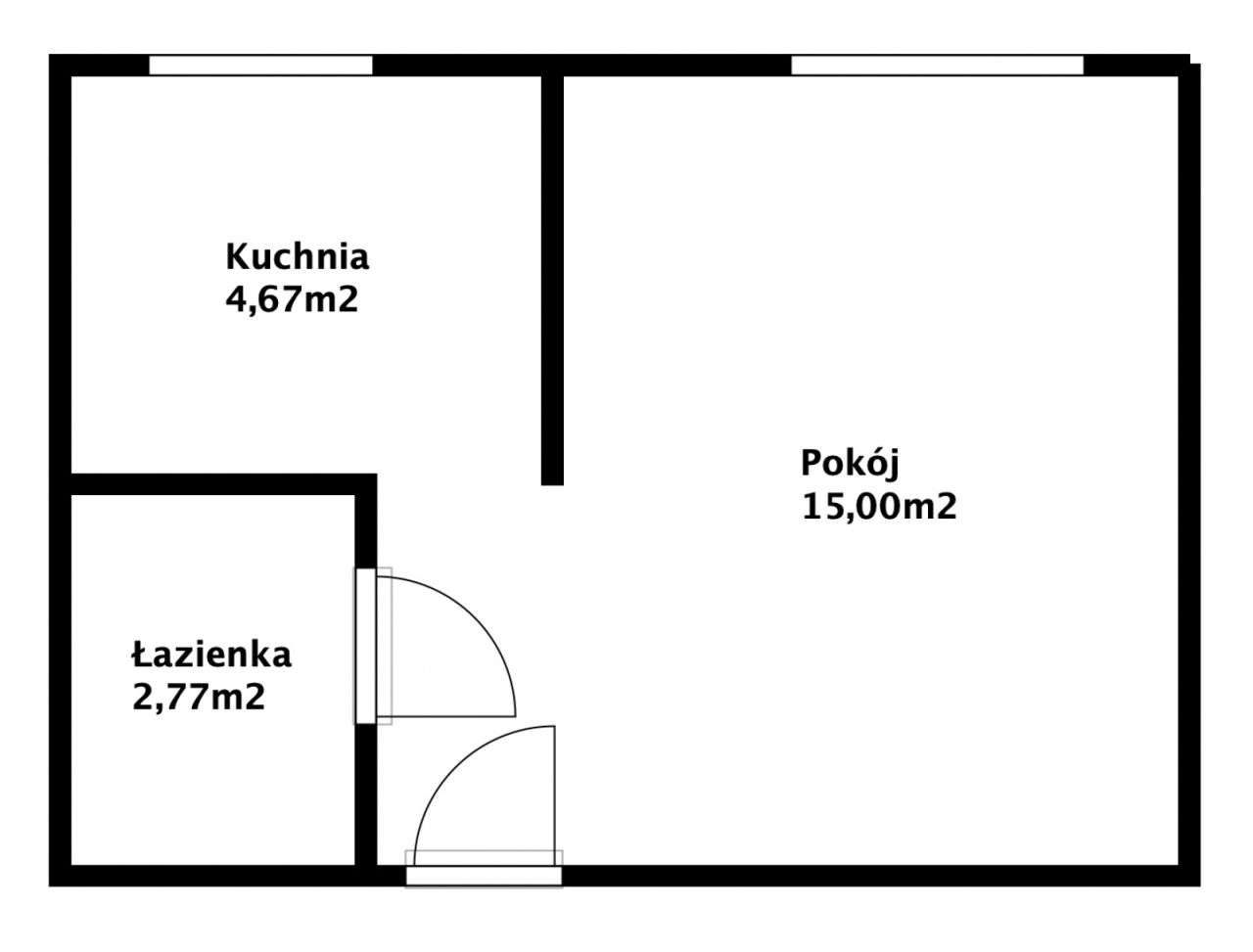 Kawalerka po remoncie, 2,5 km od centrum-Ponikwoda - Pełny obrazek: 5/5