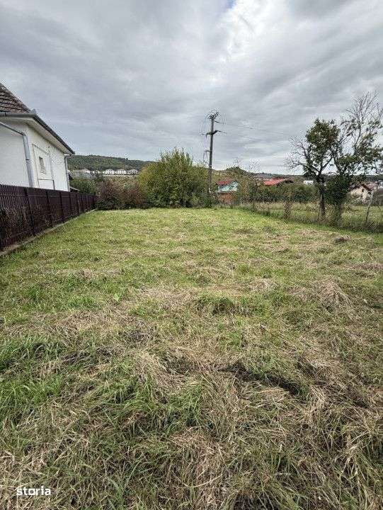 Teren intravilan 890mp in Chinteni – zona centrala, strada principal - Imagine principală: 3/4