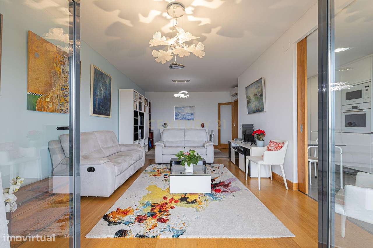 Apartamento no River Terraces com magnifica vista rio-13