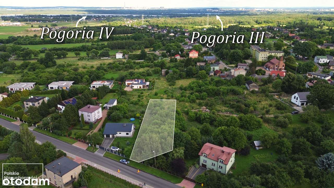 Działka Budowlana w Sarnowie 2031 m²   asfalt + media Jedyna taka