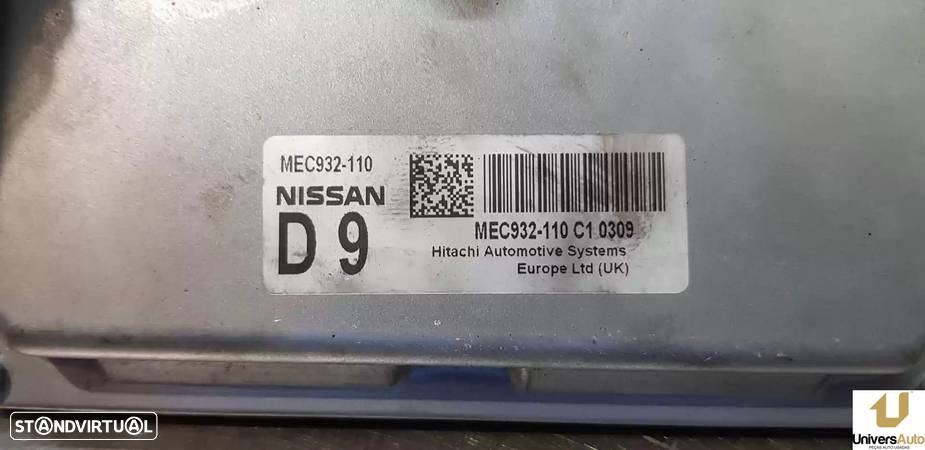 CENTRALINA MOTOR UCE NISSAN QASHQAI / QASHQAI +2 I 2010 -23710BR03A - 4