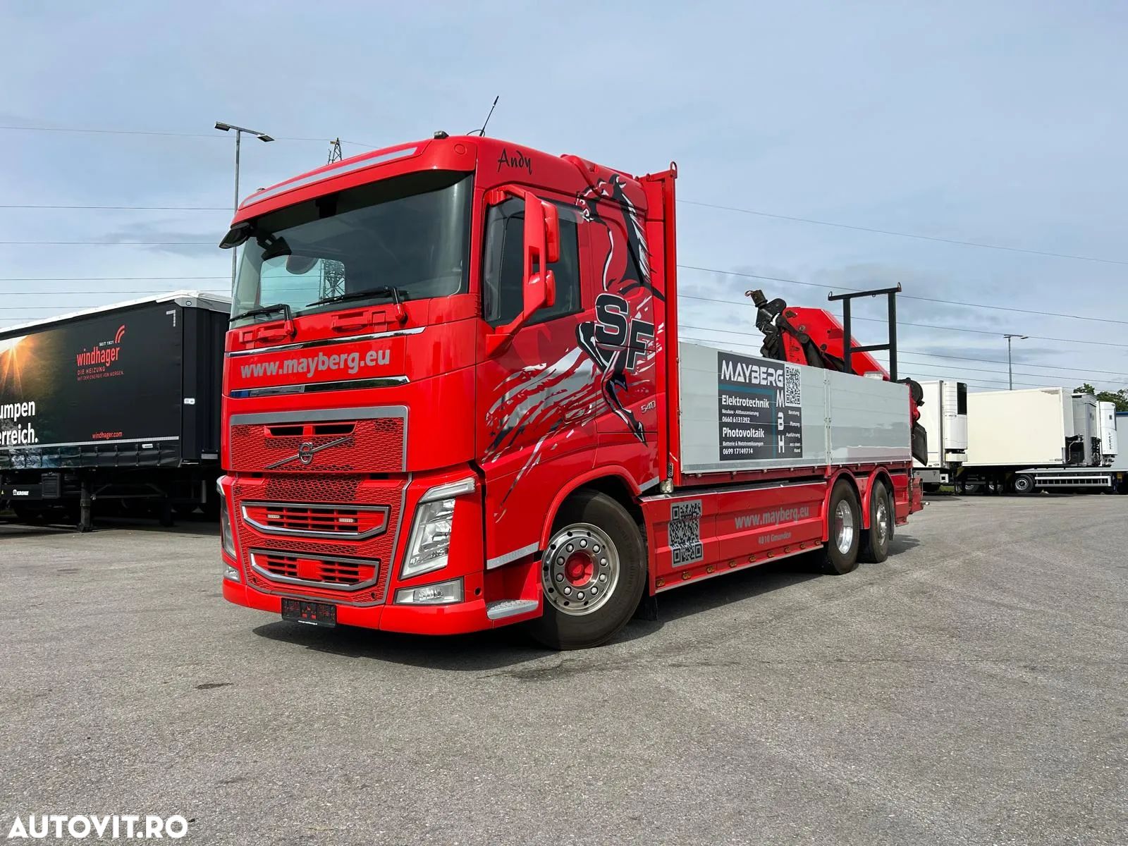 Volvo FH540, Palfinger PK23002 - 1