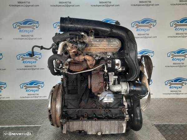 MOTOR COMPLETO 2.0 TDI 16V 140CV BKD SEAT LEON TOLEDO ALTEA AUDI A3 8P VW VOLKSWAGEN GOLF TOURAN JETTA SKODA OCTAVIA MOTOR ARRANQUE ALTERNADOR BIMASSA COMPRESSOR EMBRAIAGEM BOMBA DIRECAO INJETORES - 4