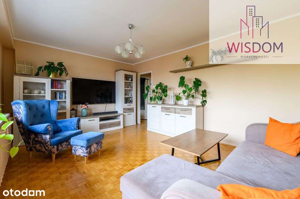 3 pokoje z dużym balkonem | Wiecherta