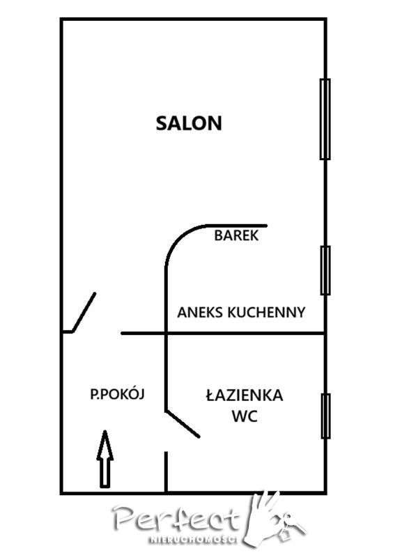 Kawalerka - 2 piętro - Głowackiego-10