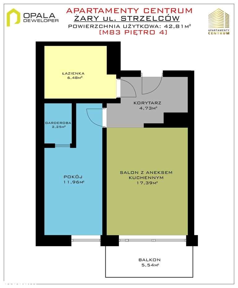 Wyjątkowy Najwyższy Budynek W Żarach Ul.Moniuszki-7