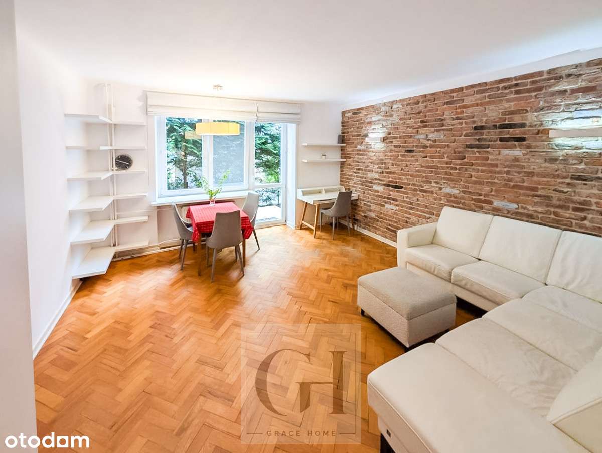 Metro Racławicka, 2 pokoje + kuchnia i ogródek-1