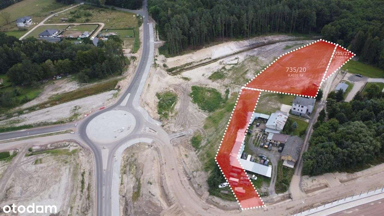 Działka usługowa na sprzedaż – przy S6, Sławno!-0