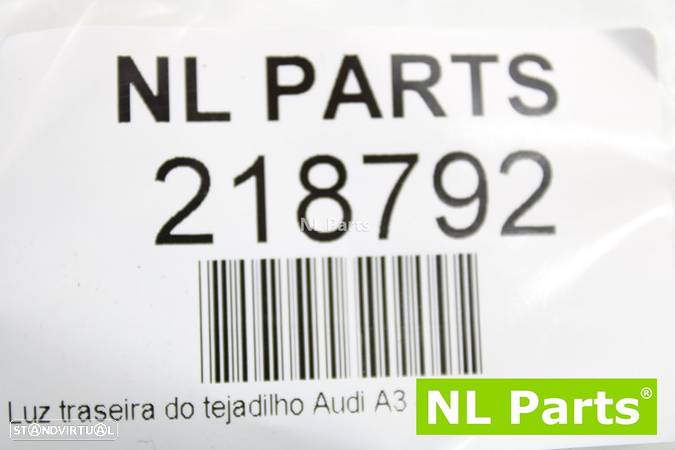 Luz traseira do tejadilho Audi A3 8p0947111a - 6