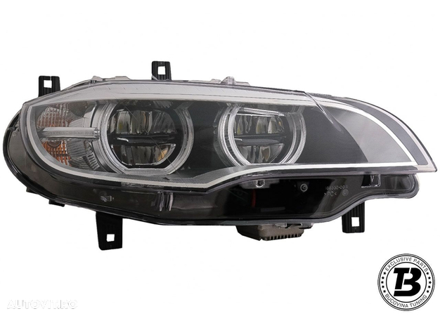 Faruri LED Angel Eyes 3D compatibile cu BMW X6 E71 - 6