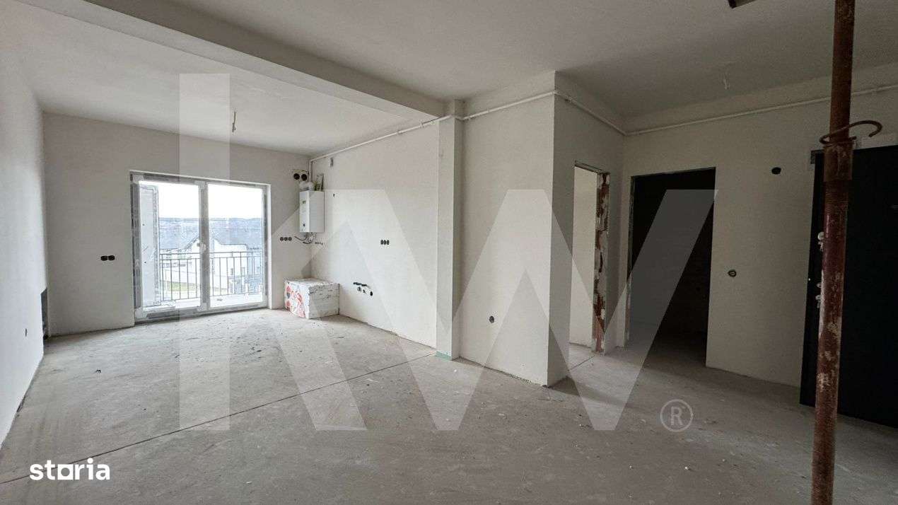 Apartament 2 camere de vanzare, balcon si parcare Schellenberg Sibiu-3