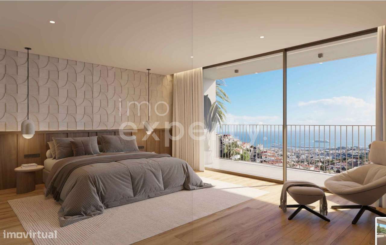 Moradia isolada T3+1, com piscina e vista mar, no Livramento, Funchal-6