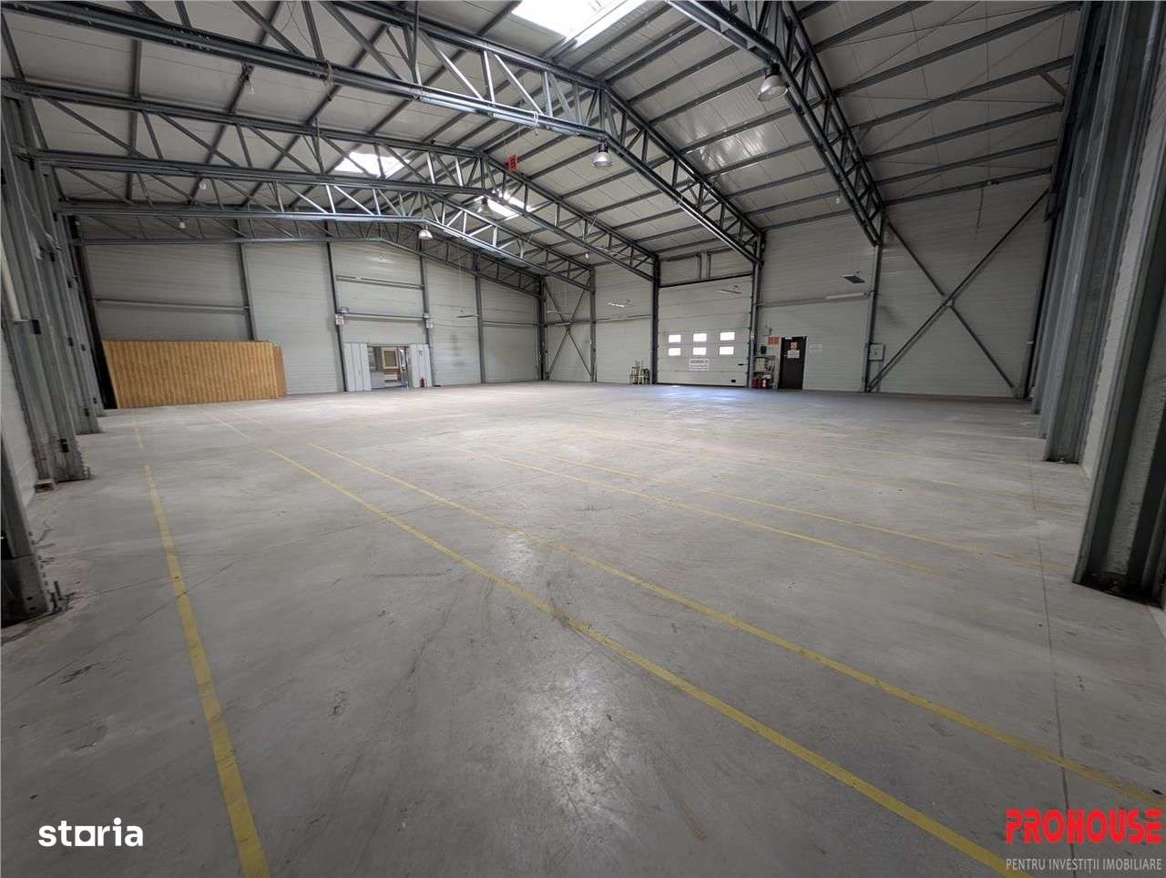 Hala moderna, izolata termic + rampa + platforma betonata - de inchiri - Imagine principală: 5/10