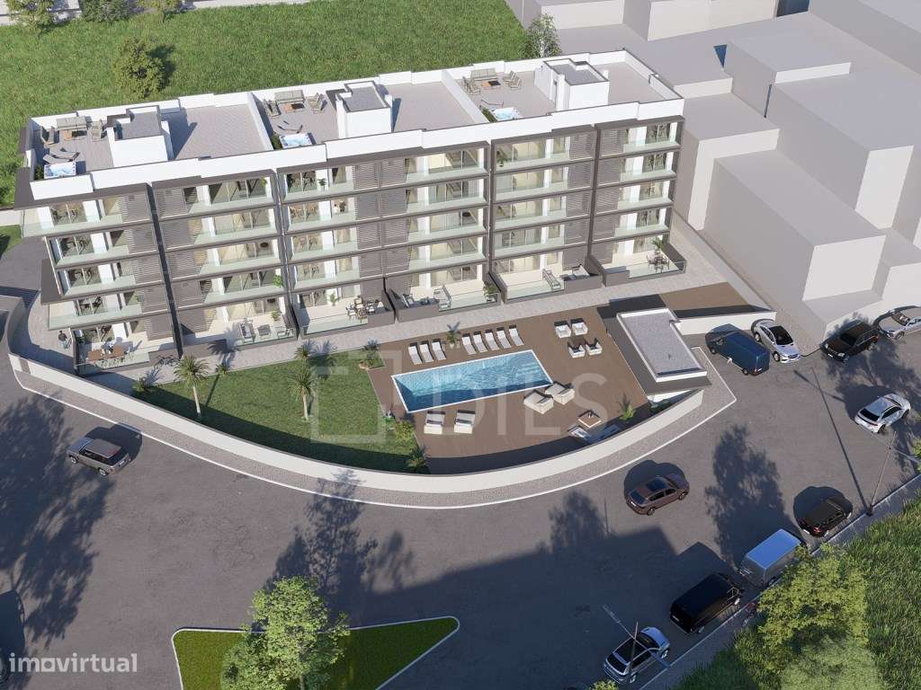 Apartamento T2 com jardim e piscina em novo empreendimento no Algarve - Grande imagem: 5/30