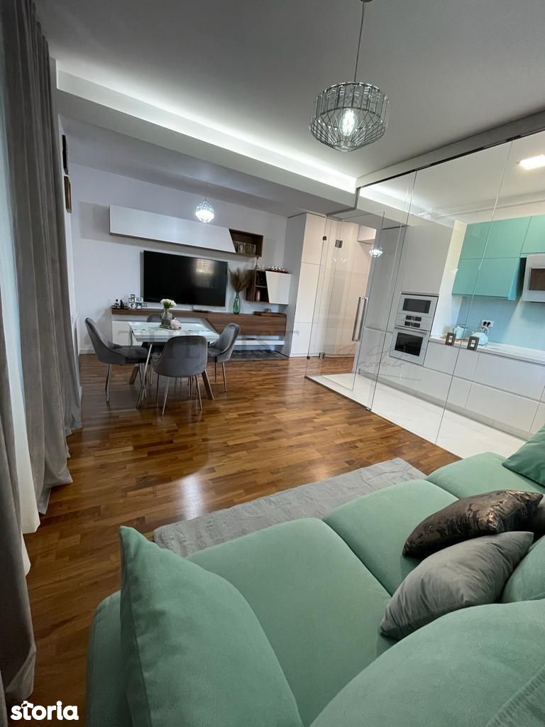 Apartament lux 3 camere mobilat +parcare  Jolie Vile CAMBRIDGE| PIPERA