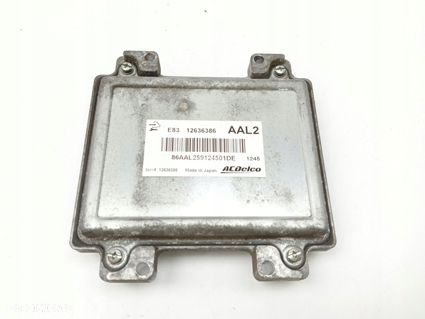 KOMPUTER STEROWNIK SILNIKA OPEL INSIGNIA A 1.8 16V 140KM 12636386 - 6