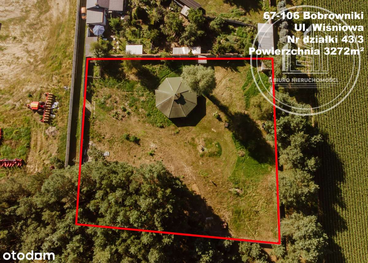 Atrakcyjna działka przy ścianie lasu / Bobrowniki - Pełny obrazek: 4/5