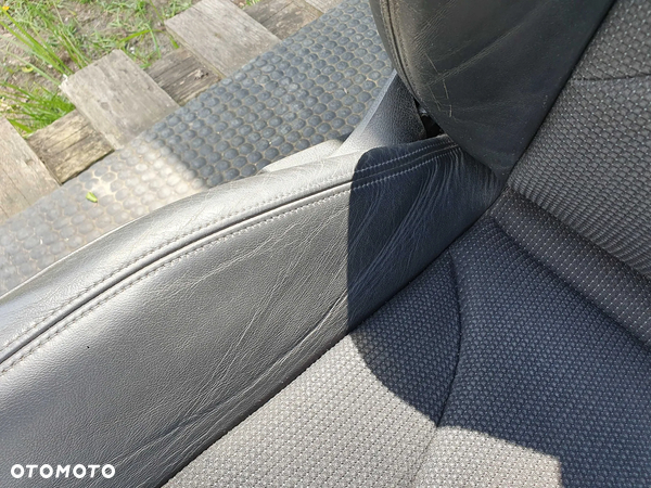 Fotele S-Line Półskóra Fotel Kanapa Składana Niepodgrzewane Elektrycznie regulowane Lędzwia Audi A4 B8 Komplet - 22