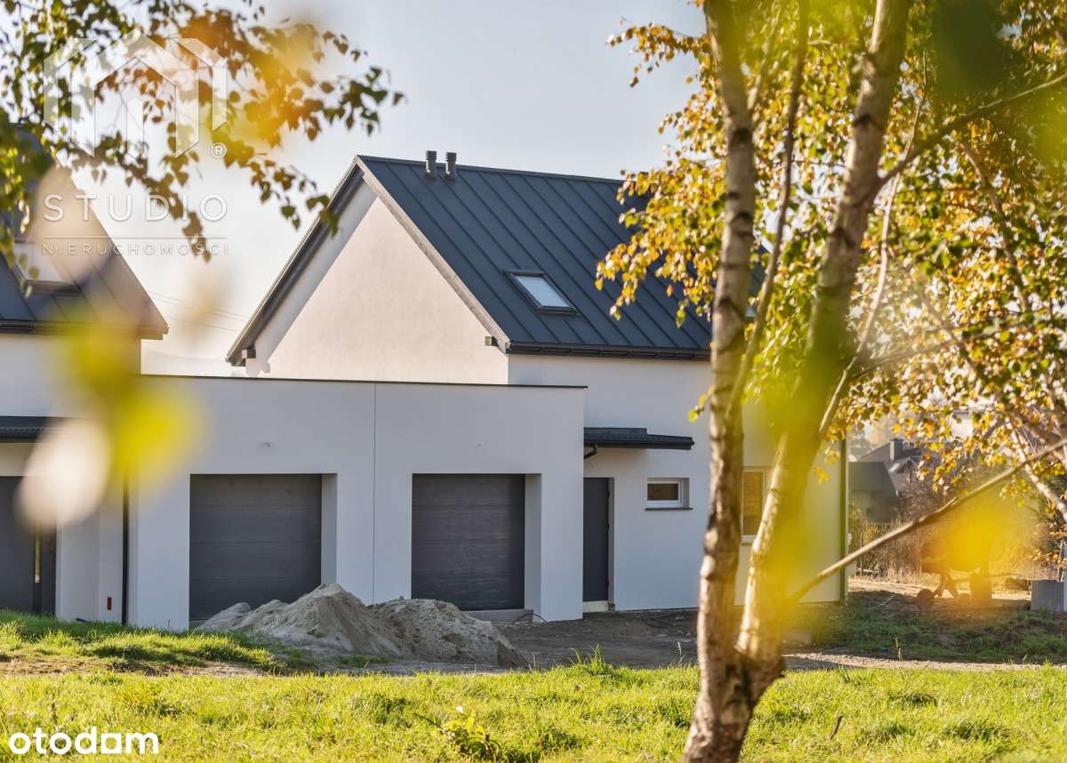 Bliźniak łączony garażem! Komorowice-bez prowizji-3