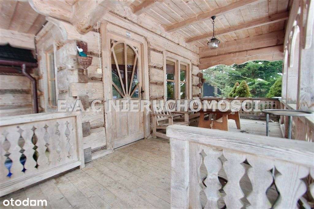 Drewniany domz bali z duszą * Gmina Raba Wyżna - Pełny obrazek: 1/20