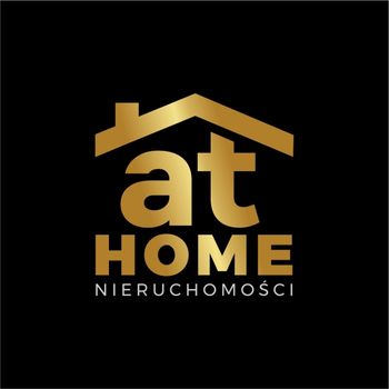 AT HOME NIERUCHOMOŚCI Logo