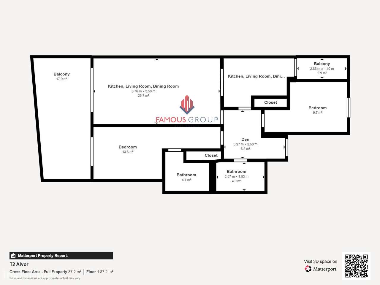 Apartamento T2 em Alvor, Portimão com vista mar-25
