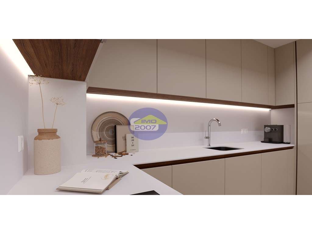 Apartamento T2 com terraço em São João da Madeira - Grande imagem: 5/35