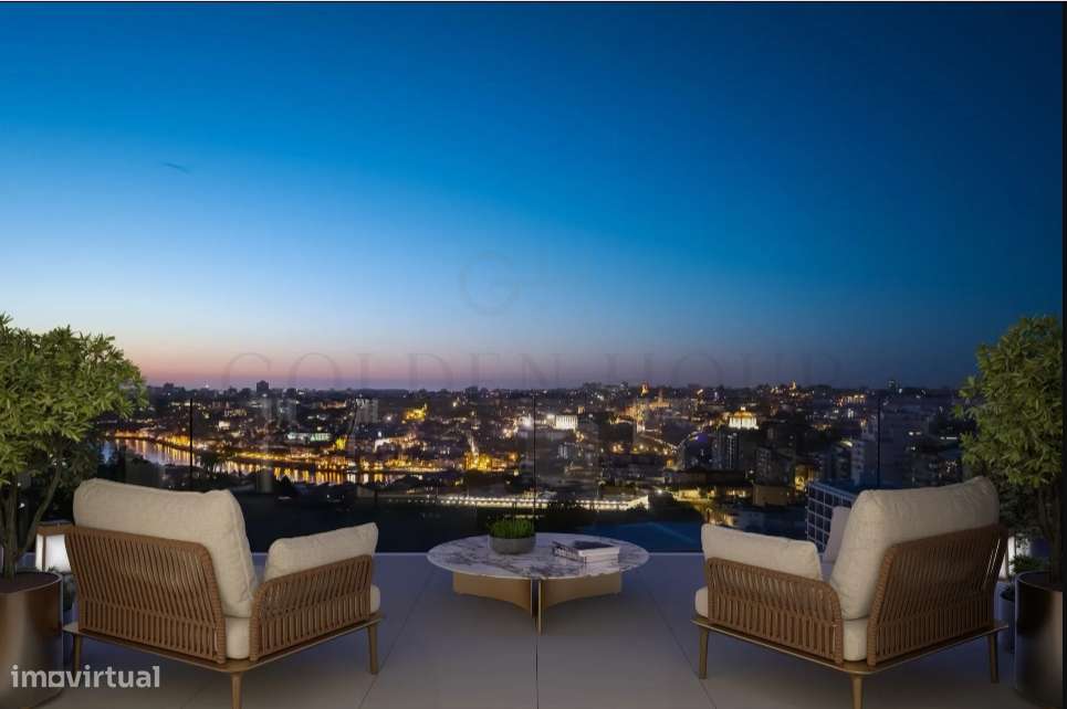 Penthouse T4 Eleven Gaia | 3 Suítes e Terraços Monumentais - Grande imagem: 3/27