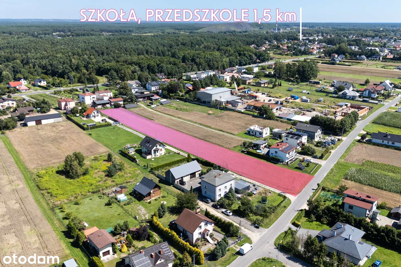 Grunt z koncepcją podziału na 6 działek budowlanych! Okazja cenowa! - Pełny obrazek: 2/13