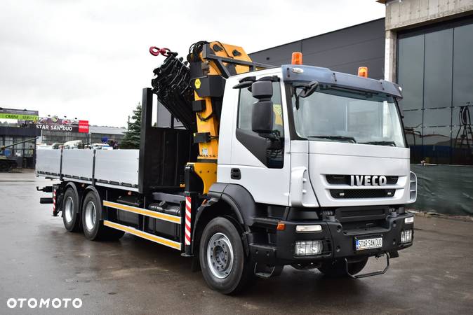 Iveco TRAKKER 6x4 PALFINGER PK 44002 HDS Wciągarka ŻURAW - 4