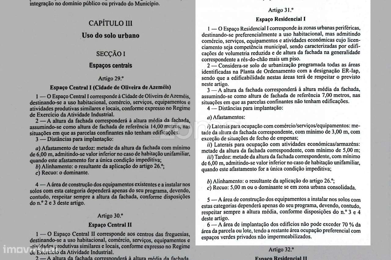 Terreno urbanizável com 3 828 m², em Oliveira de Azeméis - Grande imagem: 5/17