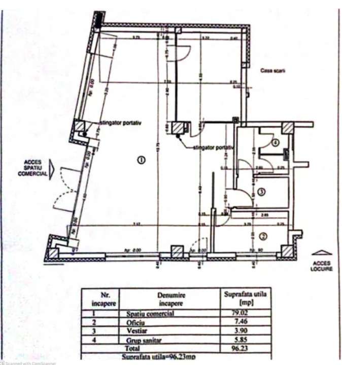 Spatiu comercial de vanzare, 96 mp, zona Garii - Imagine principală: 1/1