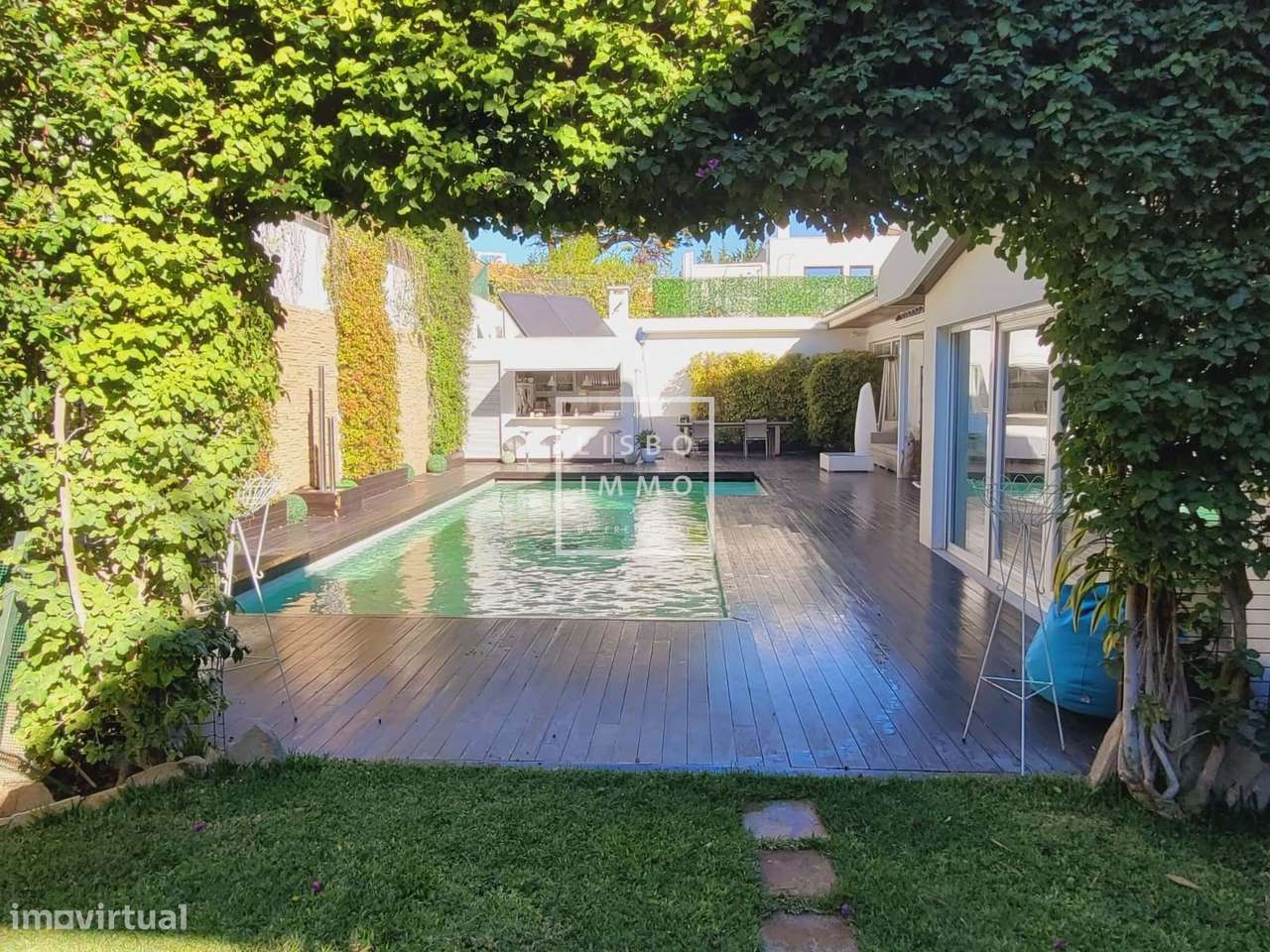 Moradia com piscina e vista panorâmica, Restelo, Lisboa - Grande imagem: 2/51