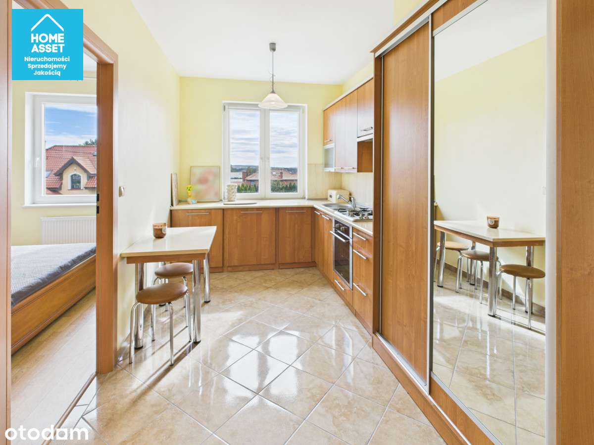 2 pokoje 50,85 m² • p. 1/2 • duży balkon • garaż! - Pełny obrazek: 1/17