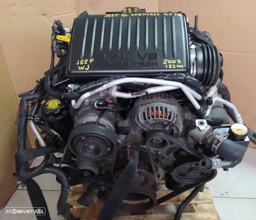 motor Jeep Grand Cherokee WJ 4.7 V8 power tech  gasolina ref: EVA - 2