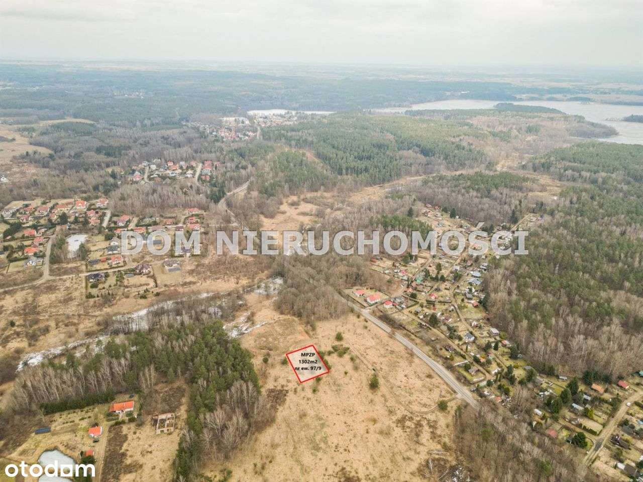 Działka w Mykach - 1302 m2 - świetna lokalizacja-3