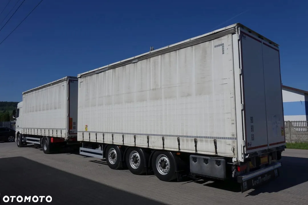 DAF XF 480 SPACE CAB / TANDEM / ZESTAW / 38 PALET /  AUTOMAT / EURO 6 / LODÓWKA / PRZYCZEPA LECITRAILER - 7