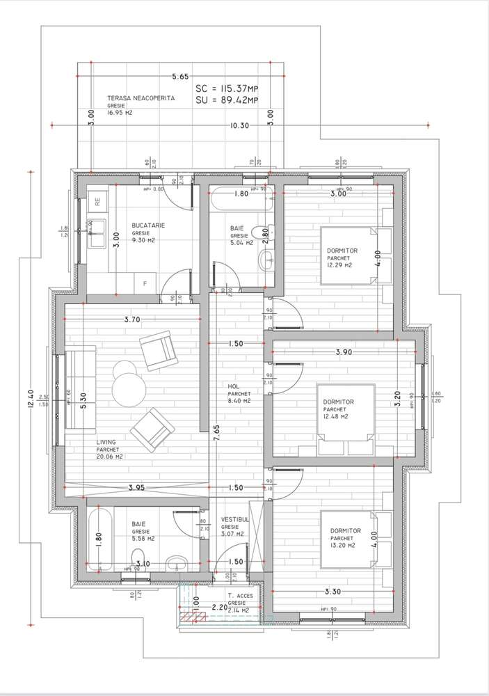 Incalzire in pardoseala! Casa 4 camere, Valea Ursului - Vorovesti - Imagine principală: 4/4