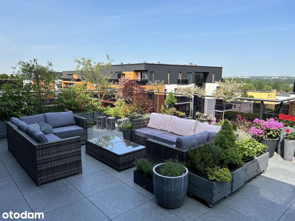 Penthouse 3 pokoje  z ogromnym 55m² tarasem! Park Moniuszki, Mysłowice - Pełny obrazek: 2/20