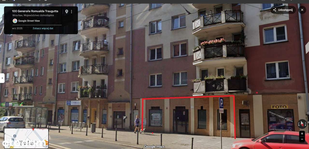 LUX ul. Romualda Traugutta Handel Usługi 104m2 Klimatyzacja