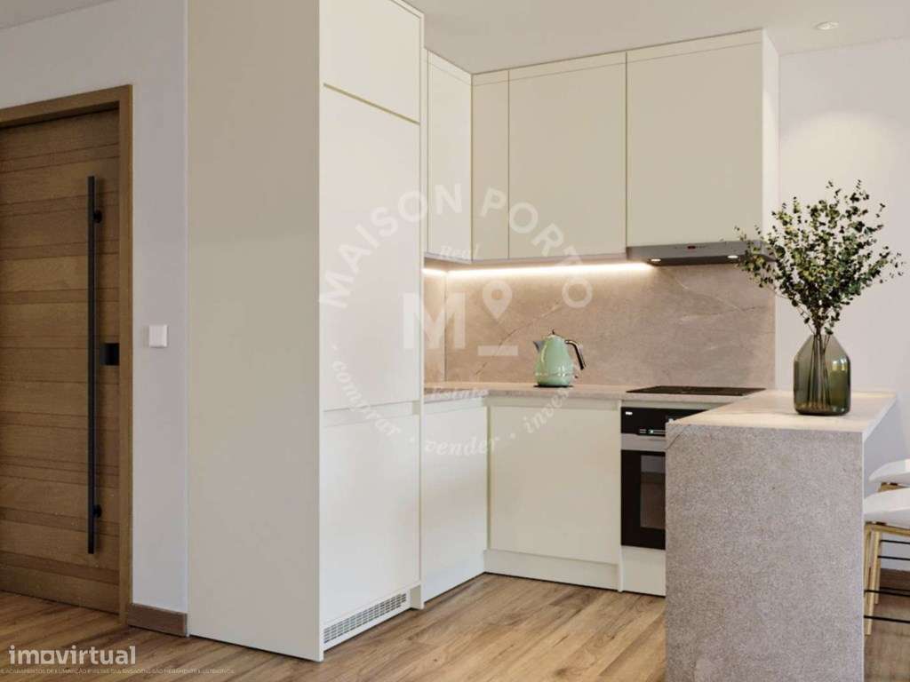 Apartamento T0 próximo a Estação de Metro de São Gens, Matosinhos-3