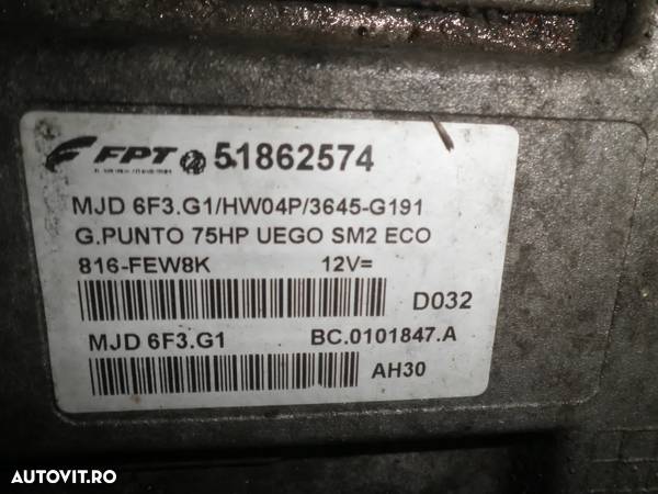 Kit pornire Fiat Grande Punto Evo 1.3 JTD 51862574 00518690940 - 2