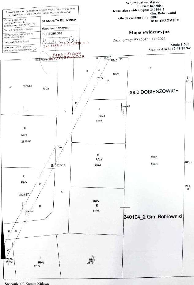 Dobieszowice,działka budowlana 27,5 x 22,4 Nowe Osiedle,od właściciela-6